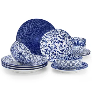 Blue & White Porcelain Set